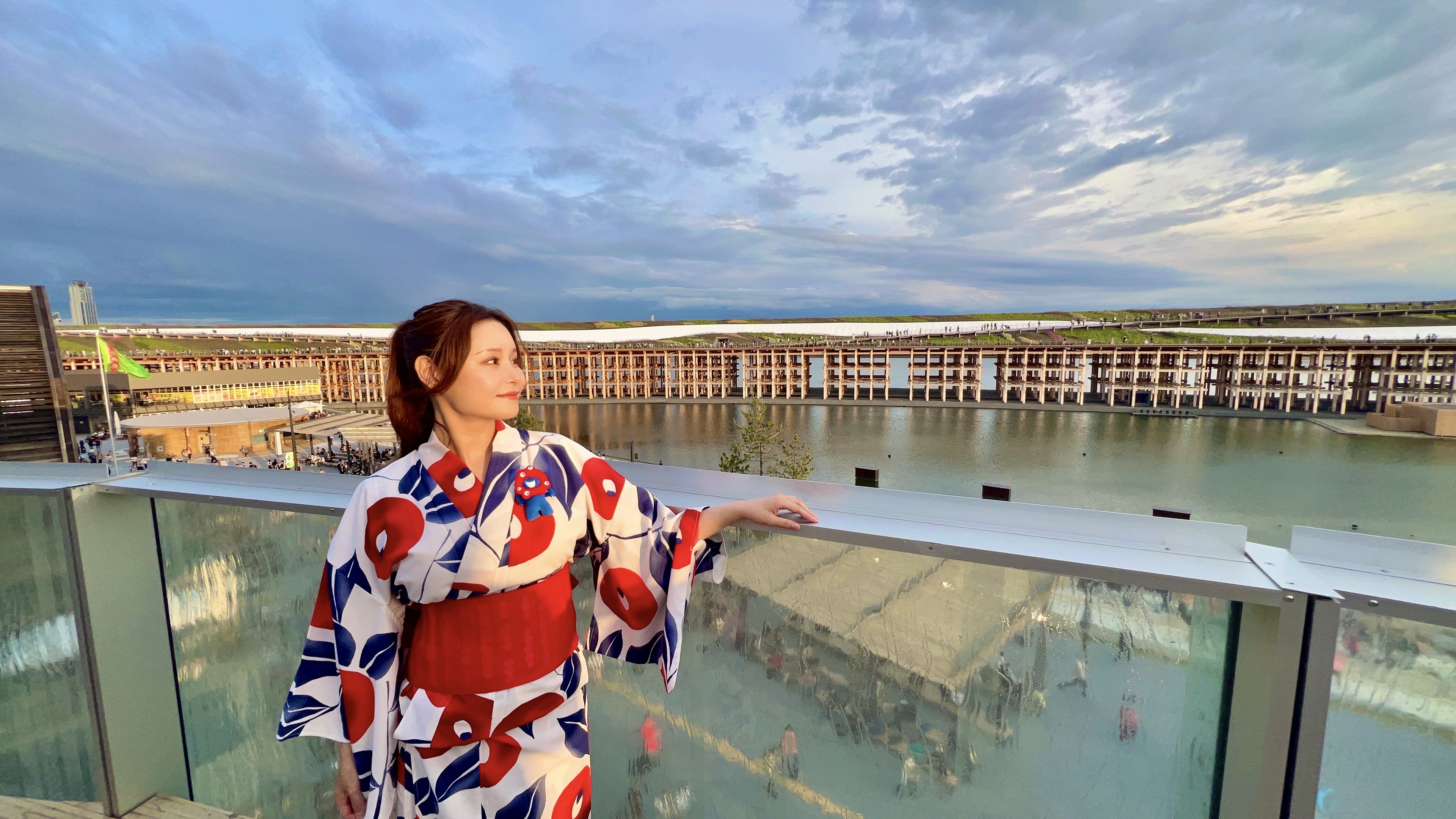 万博　浴衣　ミャクミャク　赤青　青赤 万博 浴衣 ミャクミャク 赤青 青赤 万博 浴衣 ミャクミャク 赤青 青赤