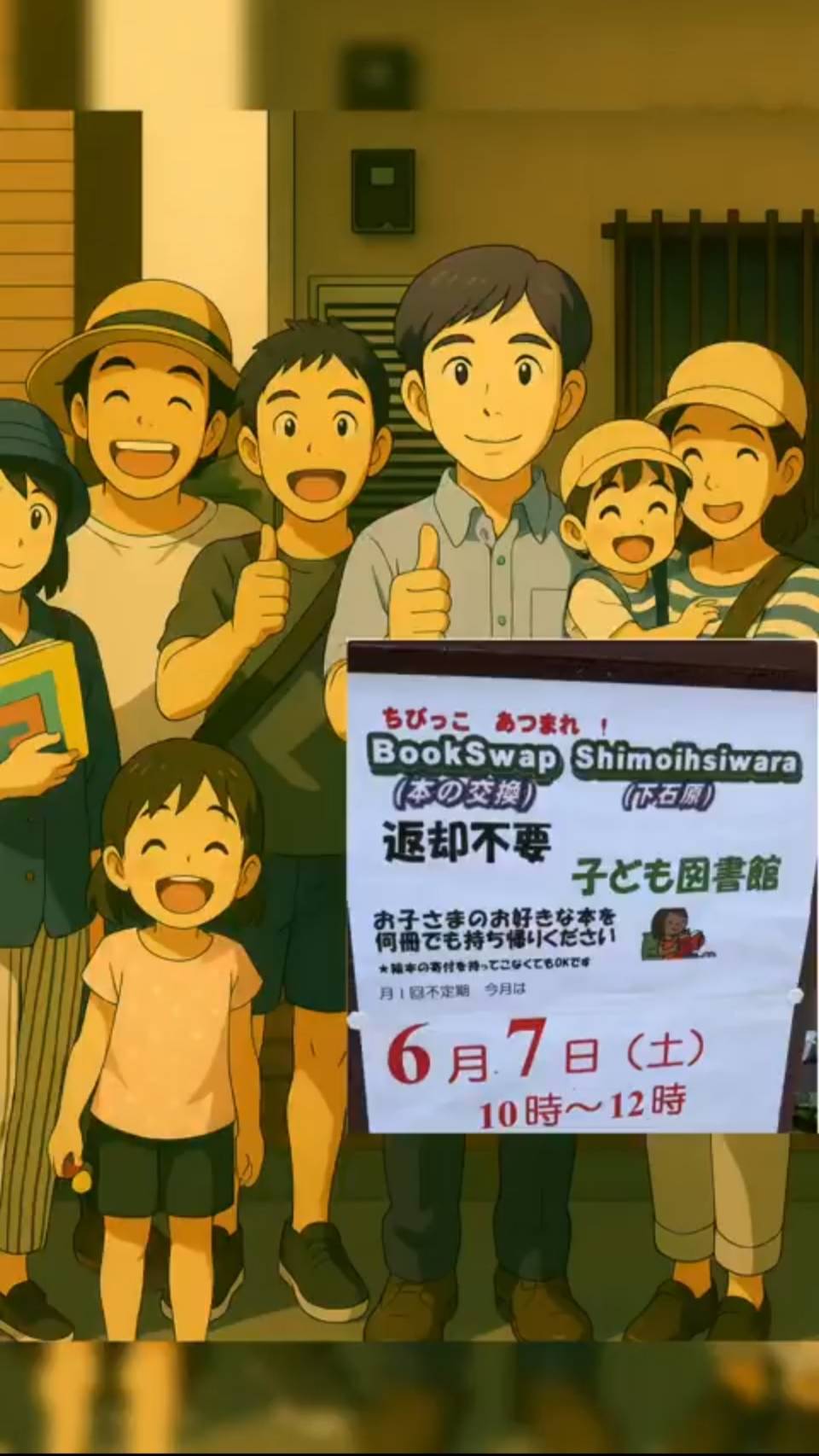 【BookSwap 下石原】に参加しました！