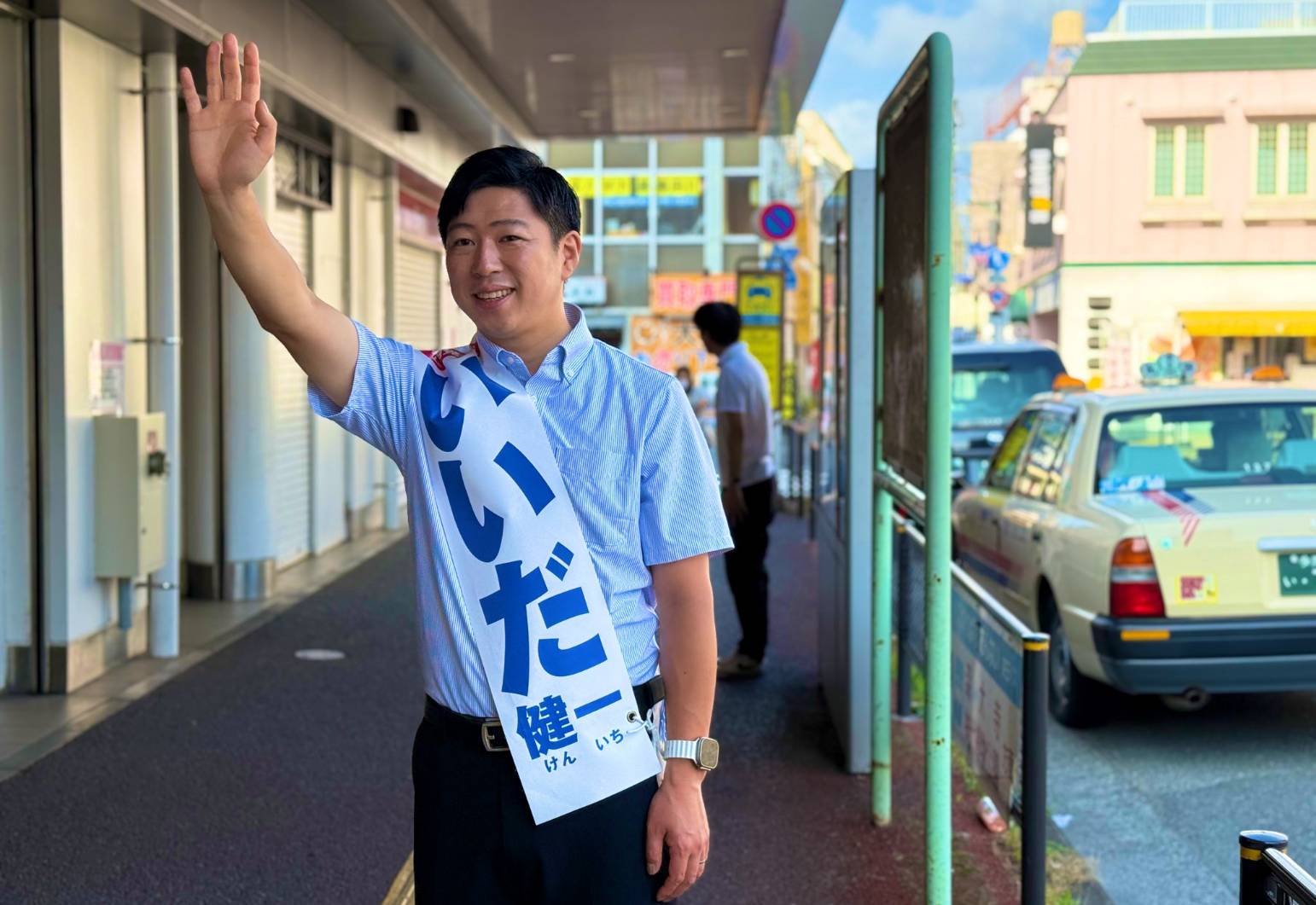 選挙戦いよいよ最終日