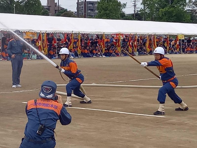一宮市 第22回一宮市消防団操法大会 6/7開催予定のサムネイル
