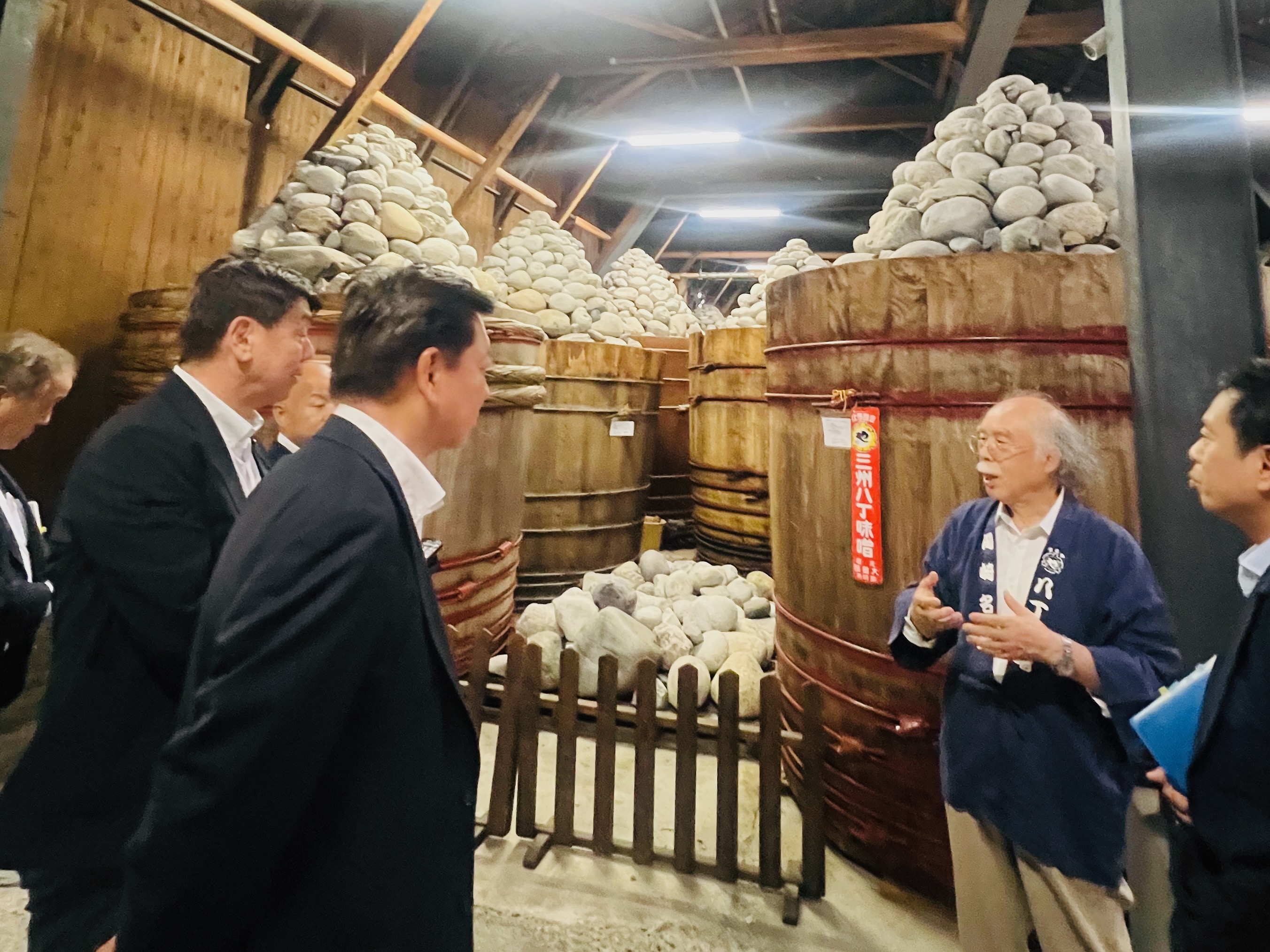 石積みに圧倒！岡崎の「まるや八丁味噌」さんを視察【長田区】兵庫