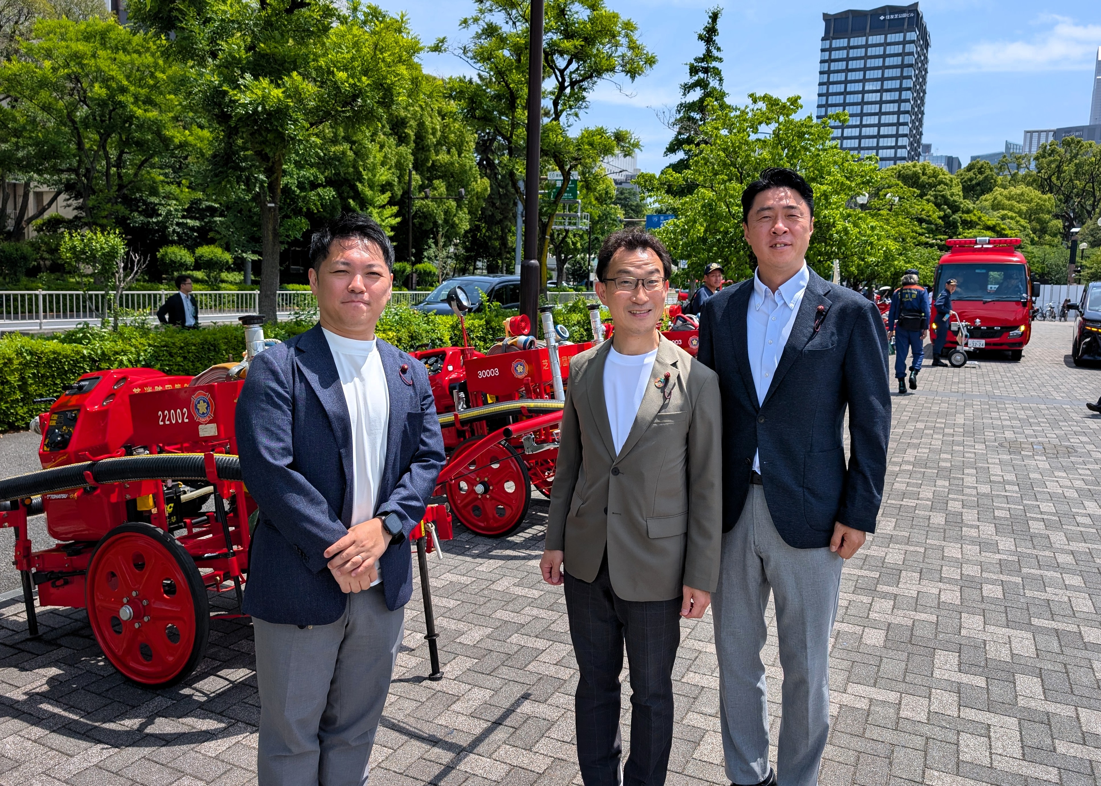 5月24日は「らいてう忌」。消防団ポンプ操法大会観戦！港区マルシェで防災イベントを。のサムネイル