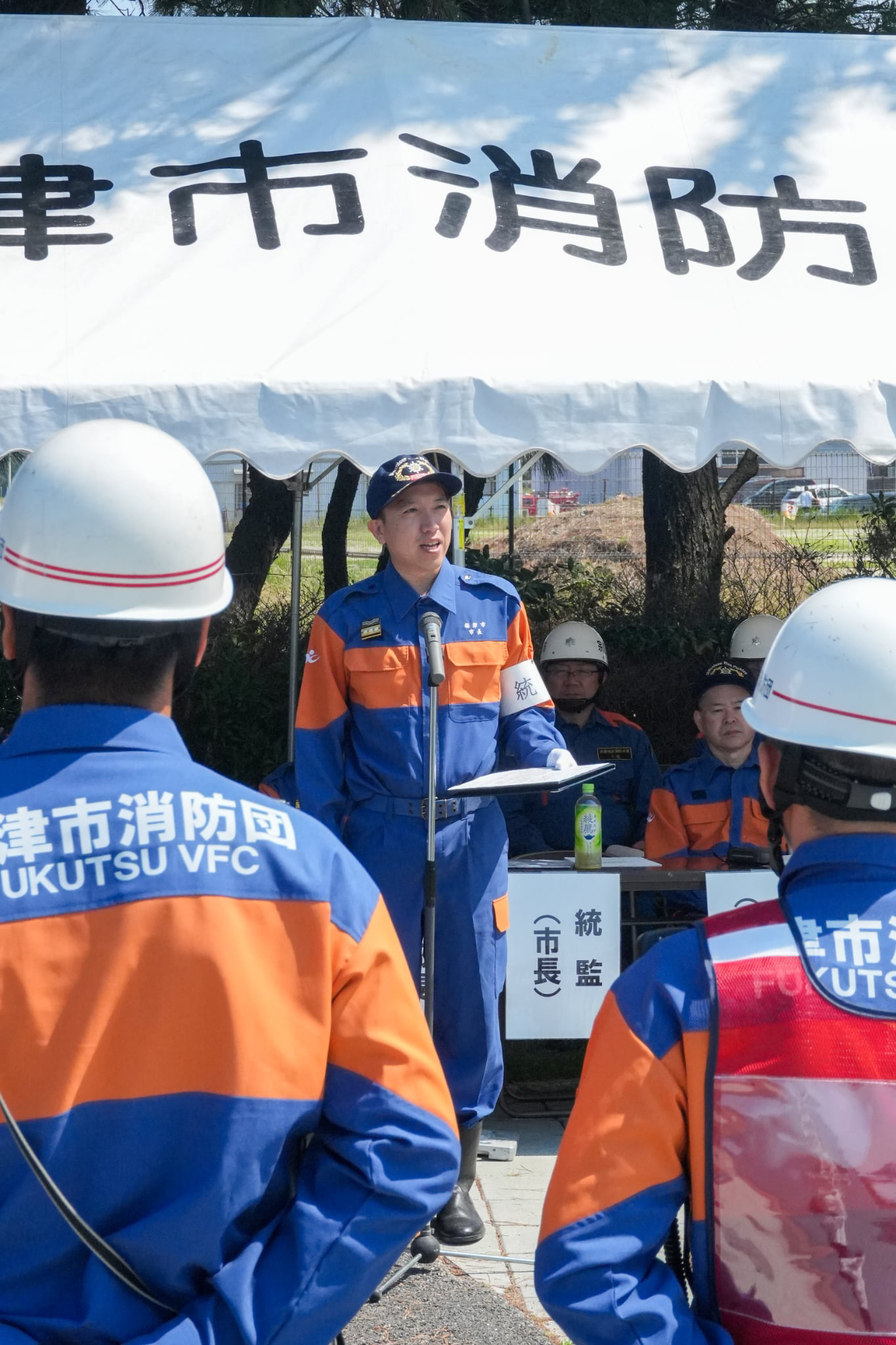 福津市消防団・消防署合同水防訓練ーー災害に備えて、今一度の備えをのサムネイル