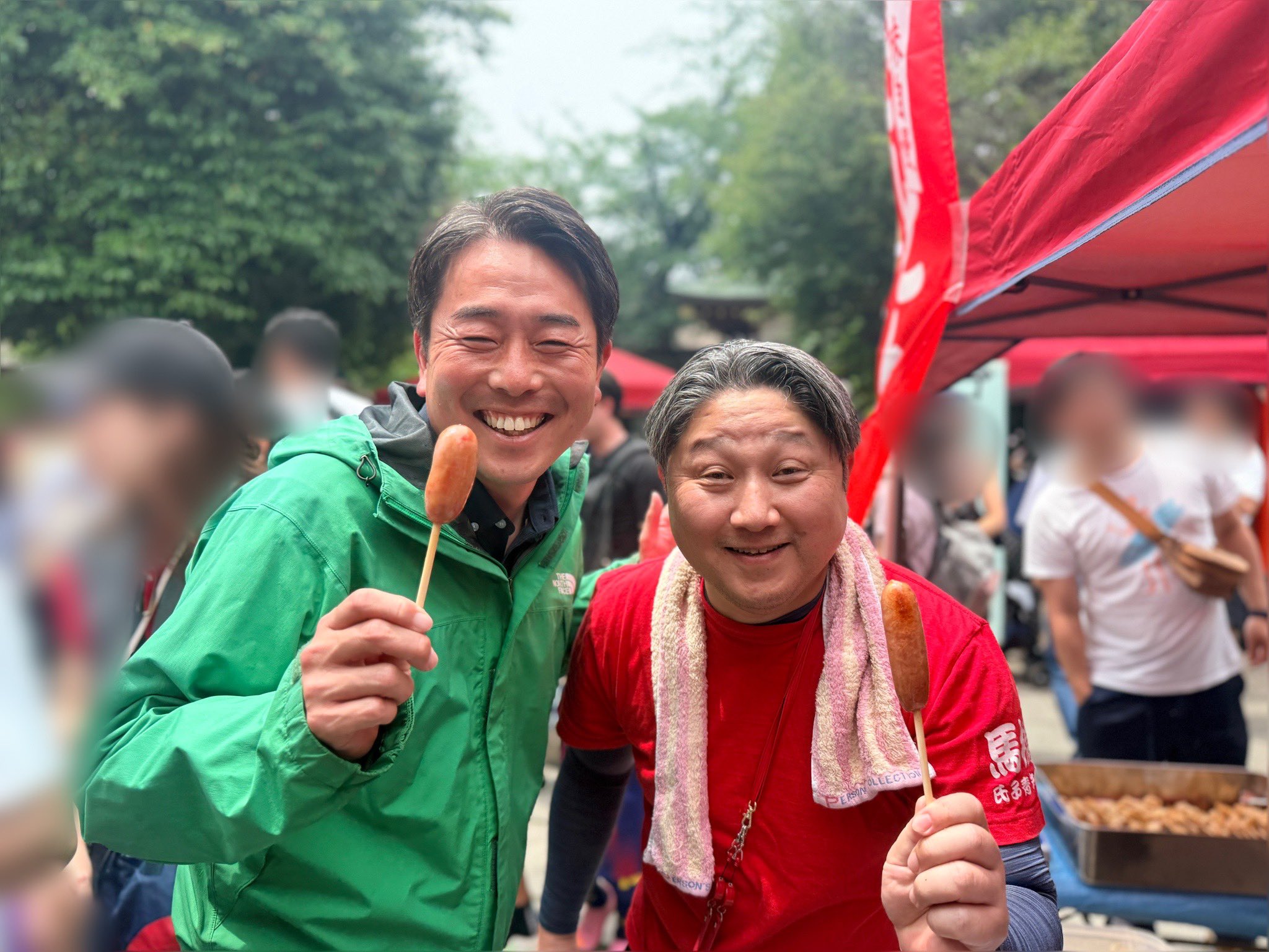 【杉並区・大和田伸】討論会を終え、馬橋稲荷神社の子ども祭りに飛び込み！開始10分で境内は大盛況‼️ - 大和田伸（オオワダシン） ｜ 選挙ドットコム