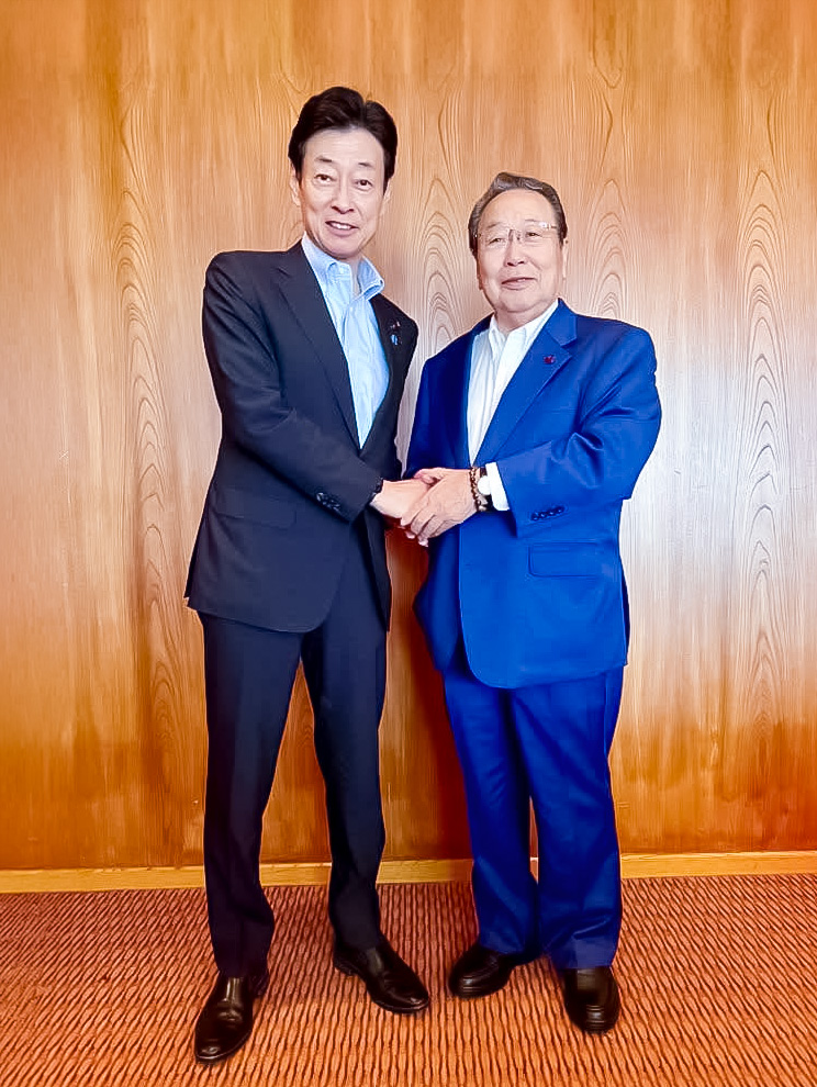 西村康稔自民党選対委員長と面談させて頂きました。 - 三上洋右