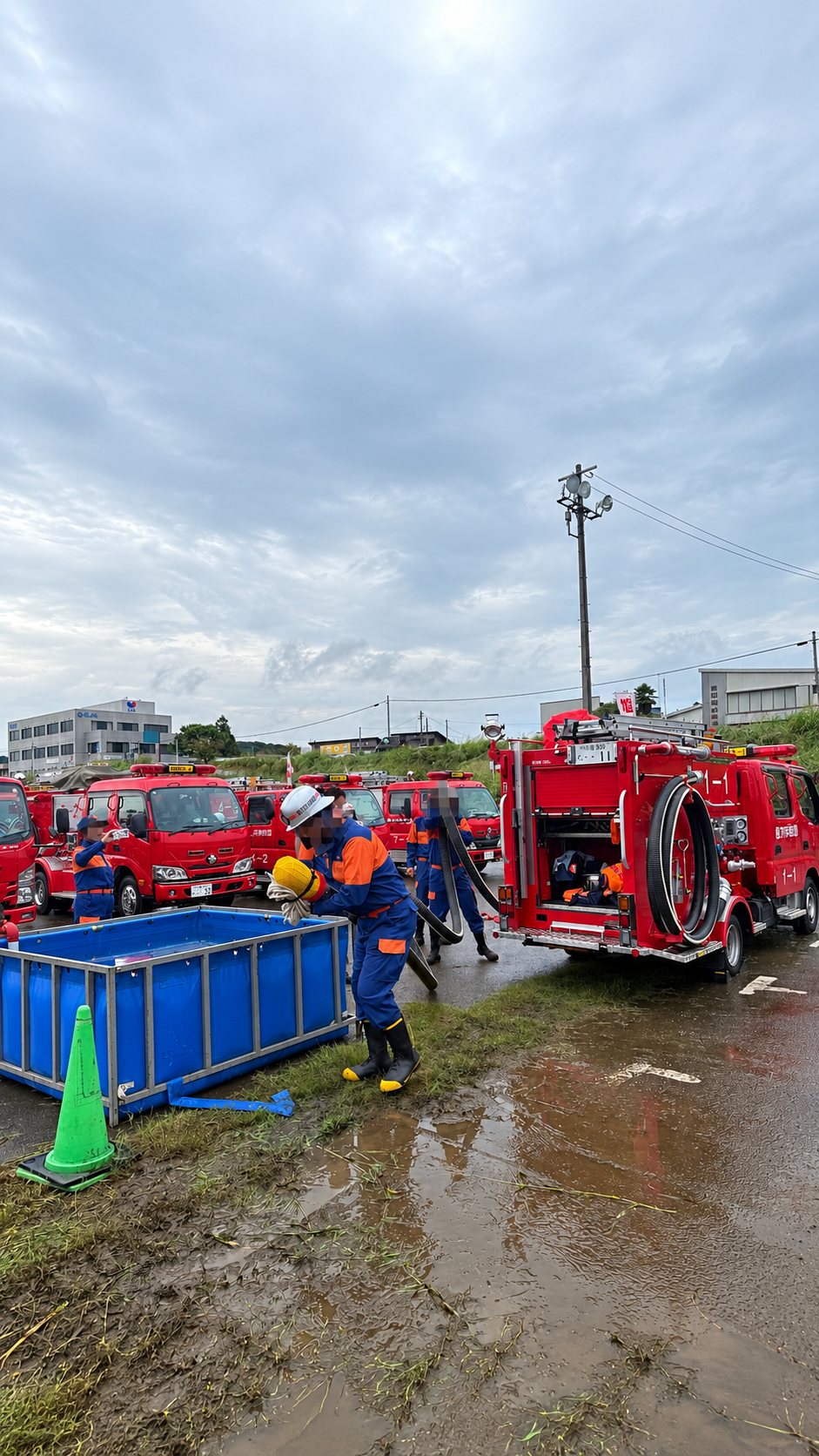 🚒直方市消防団現場対応協議会・事前訓練🔥久しぶりの訓練！いざという時に、ちゃんと動けるように。のサムネイル