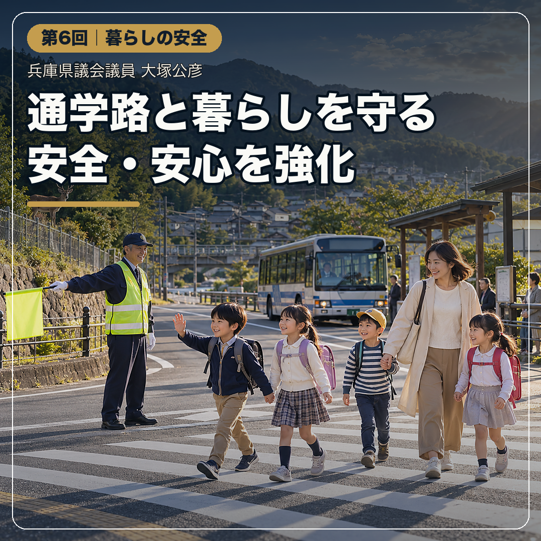 【注目】通学路の安全から物価高対策まで 神戸市の要望【神戸市北区】兵庫県議会議員 大塚公彦 - おおつか公彦（オオツカキミヒコ） ｜ 選挙ドットコム