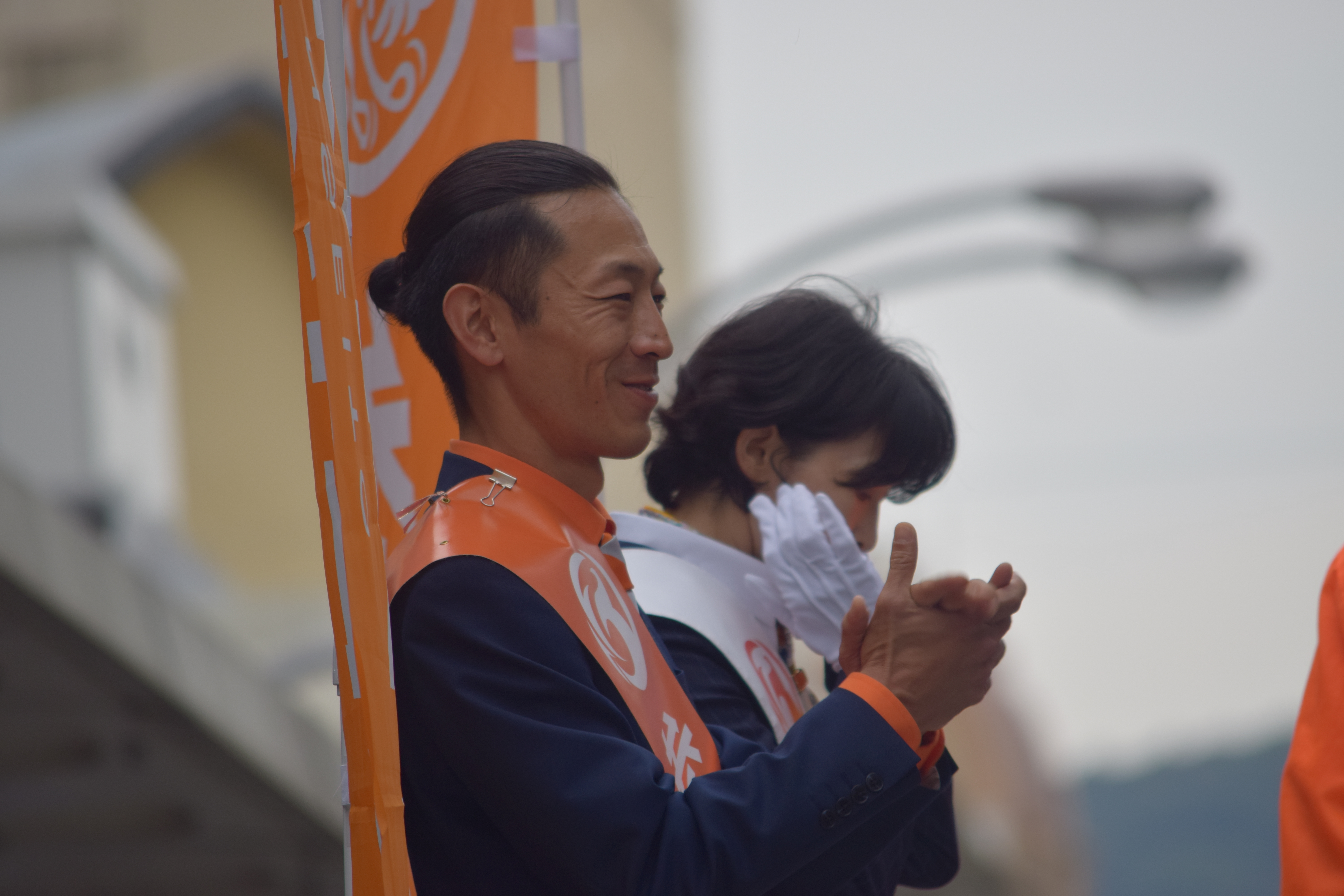四条河原町で参政党アドバイザー和泉修さんを迎えて街頭演説。京都から日本を取り戻す - こまつ広明（コマツヒロアキ） ｜ 選挙ドットコム
