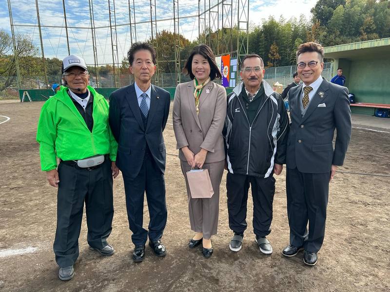 口論義運動公園野球場で開催された「愛日軟式野球大会開会式」に出席しました さとうゆみ（サトウユミ） ｜ 選挙ドットコム