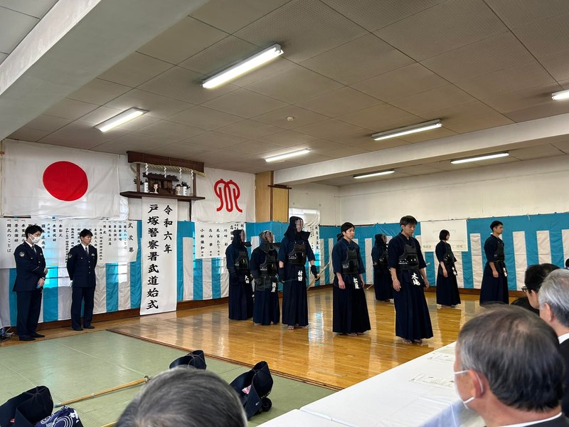 先日、#戸塚警察署武道始式に出席させて頂きました。 - 坂本勝司