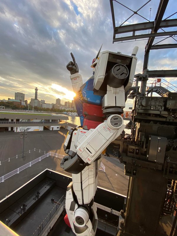 動くガンダムファイナル（GUNDAMFACTORYYOKOHAMA）もいよいよ今月末3月 