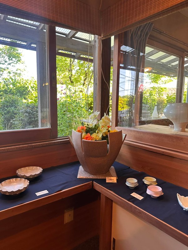 粉引手の抹茶茶碗　藤原正夫 ／共箱 陶歴紙 桜色 ピンク 笠間焼 作家もの 桜窯展】つくばの陶芸家、#桜窯の初夏恒例の作品展。 - 山本みわ