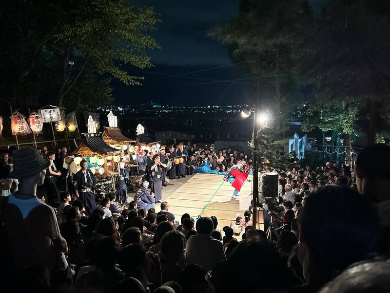 _【お祭り🏮】地元安茂里地区のお祭り犀川神社秋季例大祭を見学太々