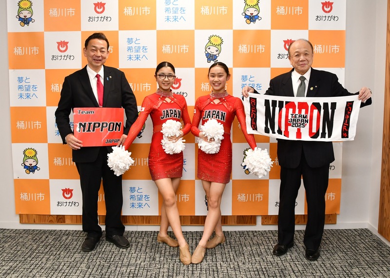 【世界ジュニアチア大会出場 表敬訪問】 4月18日(金)、YDCダンススタジオのチアダンスチー... - 小野かつのり(オノカツノリ) | 選挙ドットコム