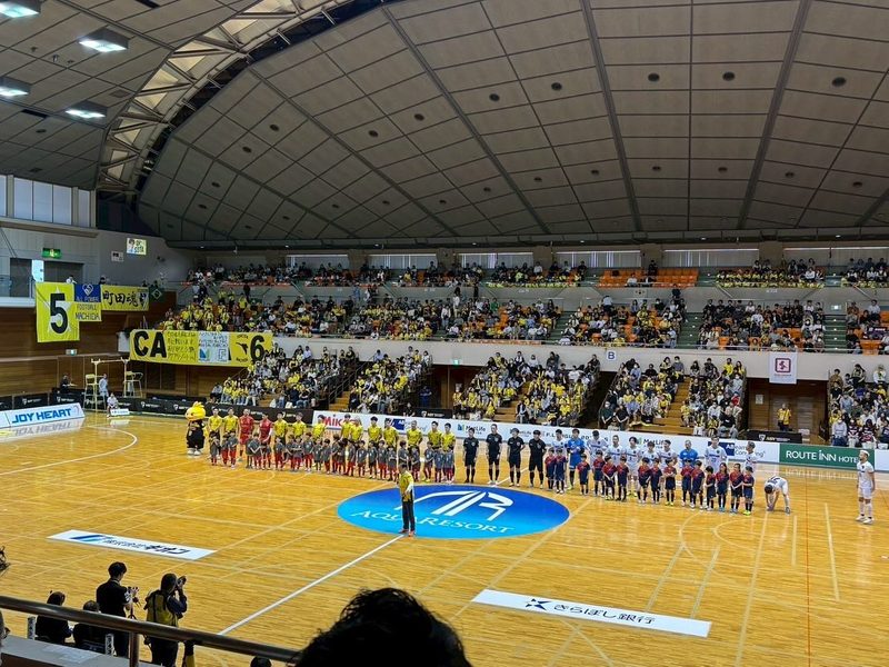 ペスカドーラ町田開幕戦】フットサルリーグFリーグに所属して