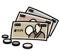 お金のイラスト | 商用可・フリーイラスト素材集｜ちょうどいい ...
