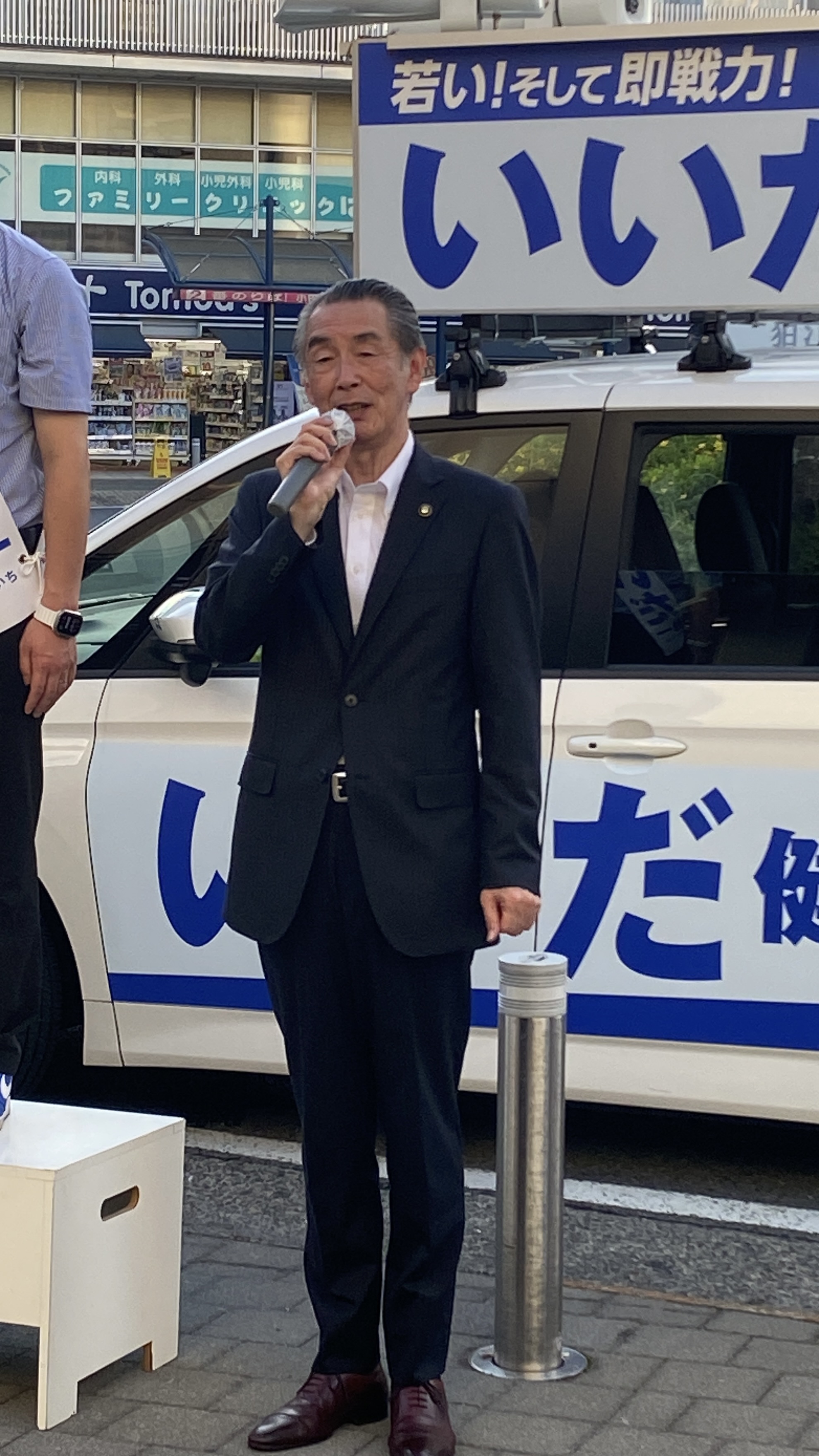 【切り抜き】共産市政の時は防犯カメラがなかった！？松原狛江市長応援演説