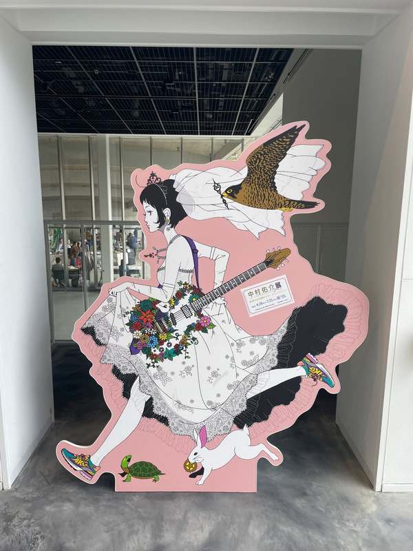 中村佑介展inTAKARAZUKA2025宝塚市のイベントでは何かと目にする紫と