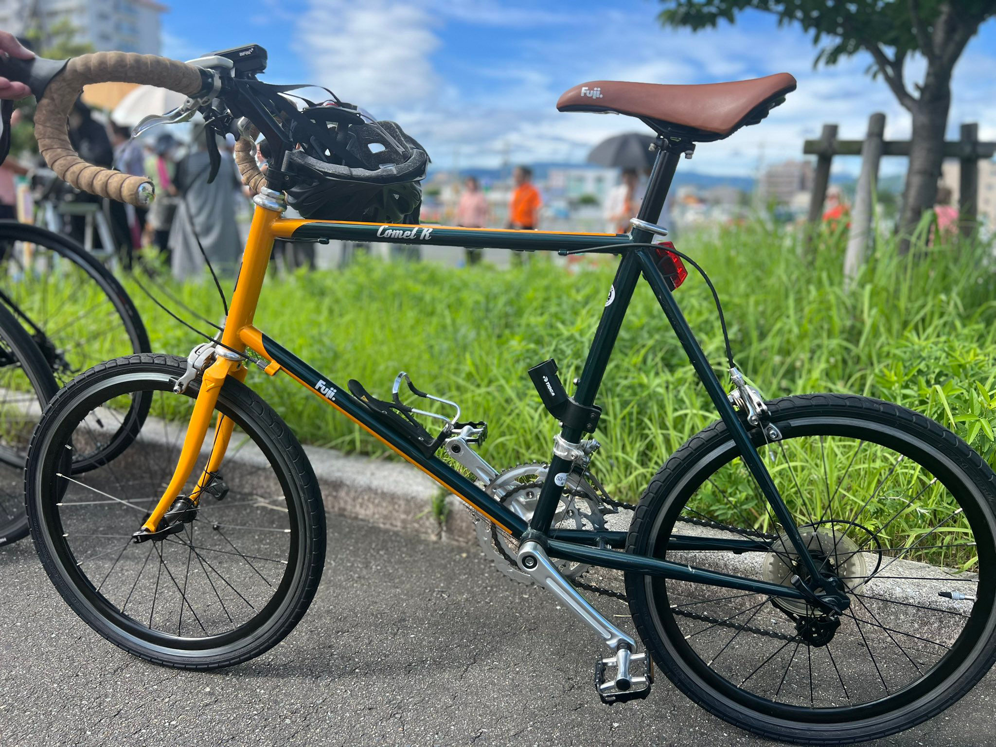 当選した自転車です。一度しか乗っていません！