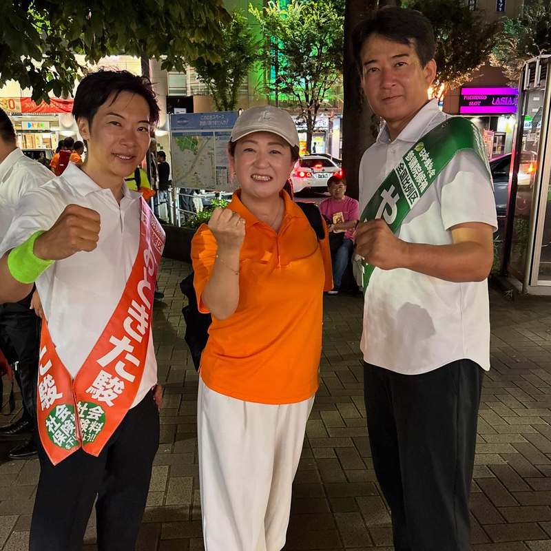 参議院議員選挙日本維新の会東京選挙区おときた駿さん比例代表やながせ