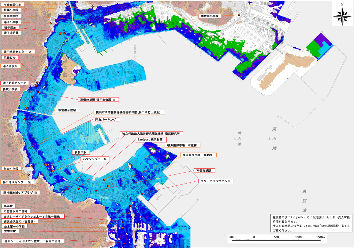 横浜 市 津波 ハザード マップ