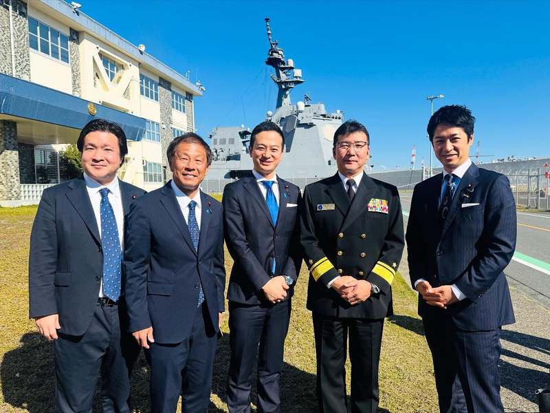 ⚓️横須賀で海上自衛隊を視察⚓️神奈川県横須賀市を訪問し、海上