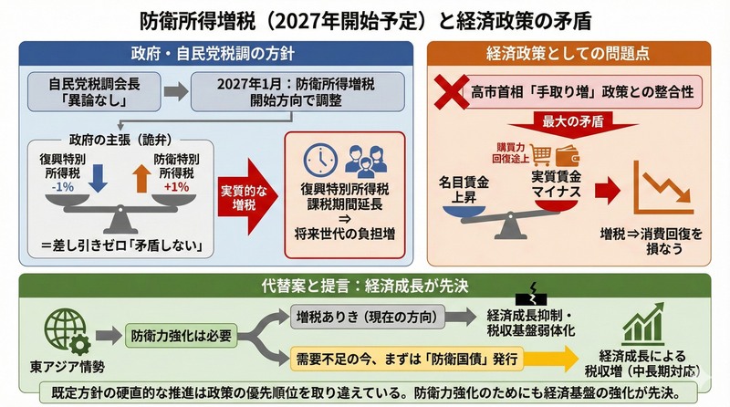 増殖する税 防衛所得増税の27年開始、自民税調会長「異論なし」：小野寺会長の