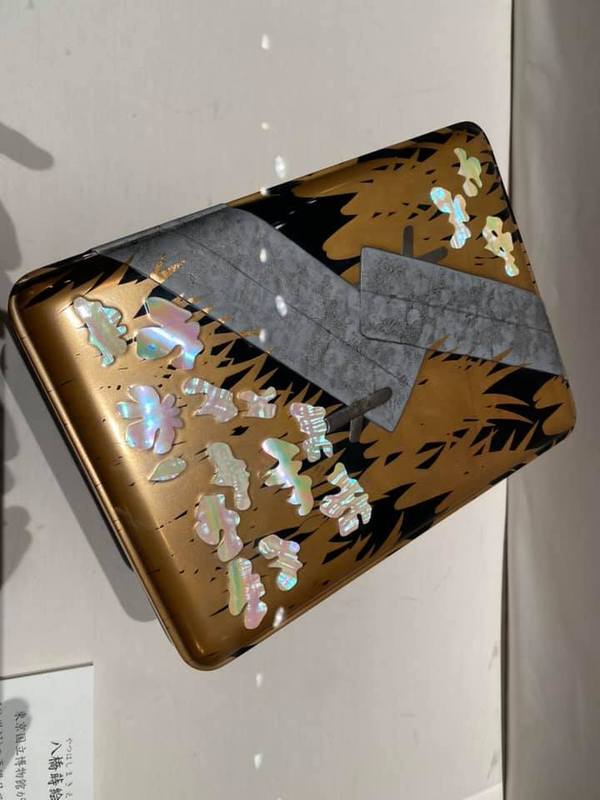 複製/尾形乾山/松図/丸窓/工芸/布袋屋掛軸HH-84 複製/尾形乾山/松図/丸窓/工芸/布袋屋掛軸HH-84