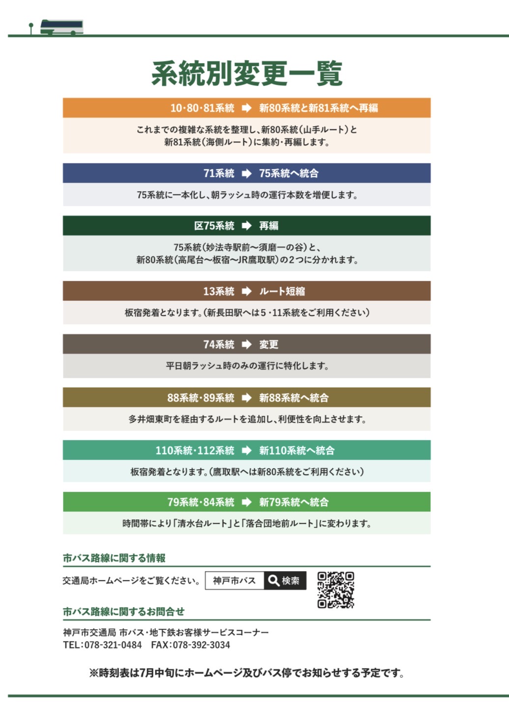 神戸市 バス【2026年8月】須磨エリアを中心とした市バス路線の見直し 神戸市 バス【2026年8月】須磨エリアを中心とした市バス路線の見直し