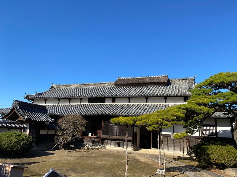 旧庄屋「渡部家住宅」へ⭐︎江戸時代後期に建てられた国指定重要文化財