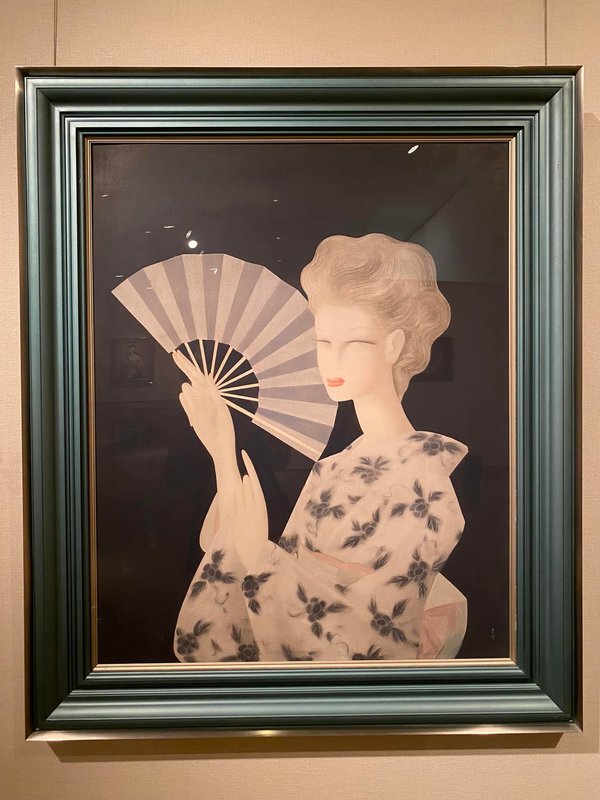 東郷青児・斎藤真一ーそれぞれの女性像一」展】倉敷市立美術館で、本日