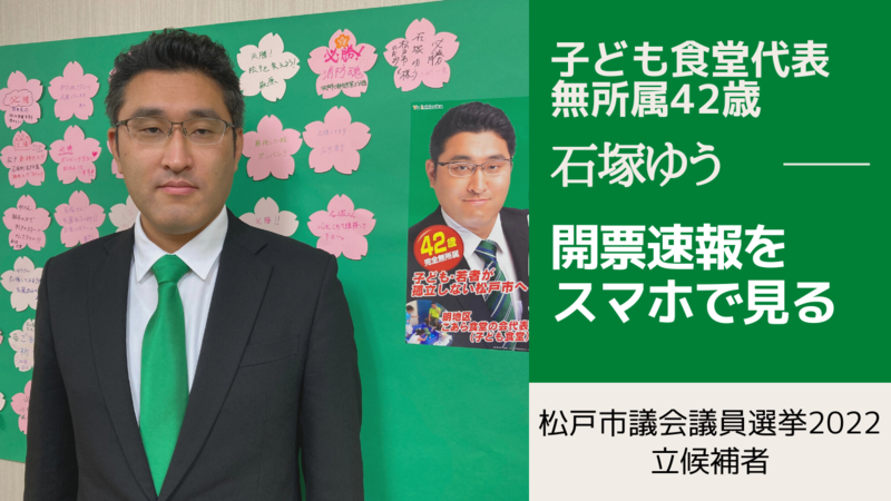松戸市議会議員選挙2022の立候補者