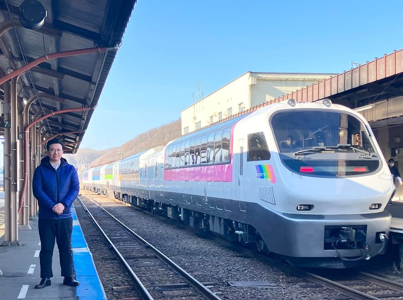 ありがとうノースレインボーエクスプレス／網走駅から最後の出発／流氷