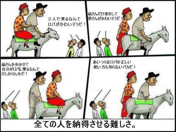 大きな日本画 2人の騎乗者とロバの絵（ご希望価格を