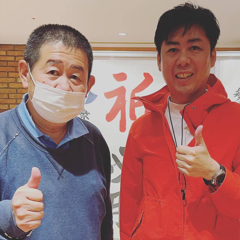 昨日は中学校の時の担任だった坂本利夫 先生が応援に駆けつけてくれ 
