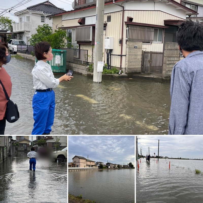 大雨被害】各地に被害を出した大雨でした。 - 山本みわ（ヤマモトミワ