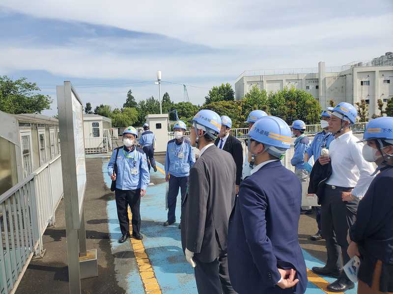 森ケ崎水再生センターに会派有志で視察に伺いました。 - 竹井ようこ(タケイヨウコ) | 選挙ドットコム