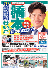 減税実現！新しい政治へ！