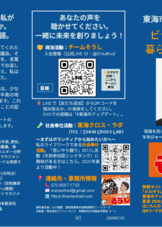 ポスター、ビラ１、ビラ２、はがき　すべて自作です