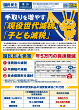 税・社会保障に関する国民民主党提案